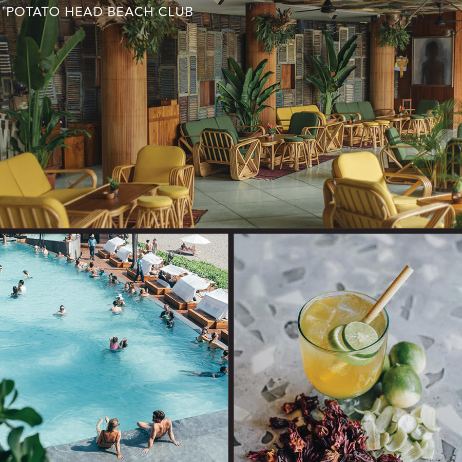 Potato Head là những câu lạc bộ đầu tiên tại Bali tạo ra phong trào giải trí & thư giãn mới @potatohead